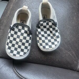 Vans , infant/baby slip on checkered shoes